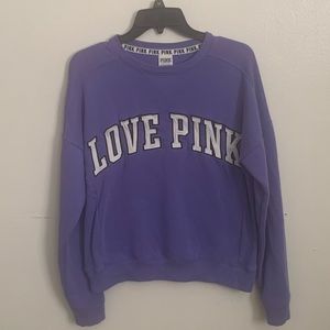 Pink Victoria Secret sweatshirt